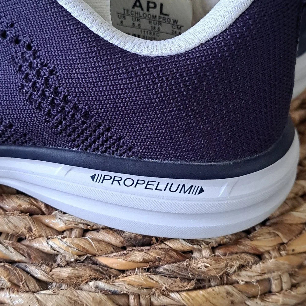APL Womens TechLoom Pro Propelium Navy Mesh Athletic Sneakers‎ S-8